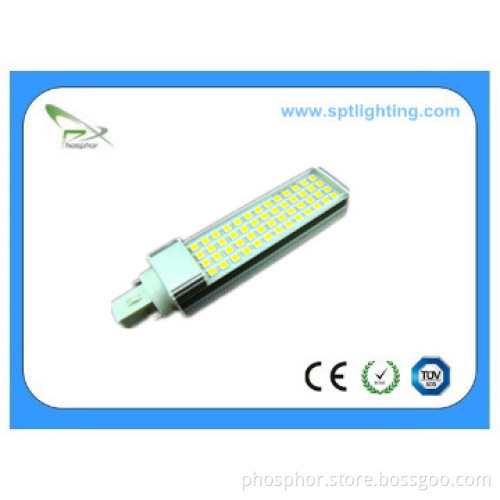 7W LED Horizontal down lights ,PL lamp led bulb downlight